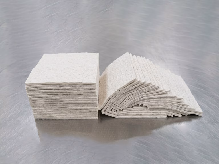 Silica aerogel blanket rolls and sheets